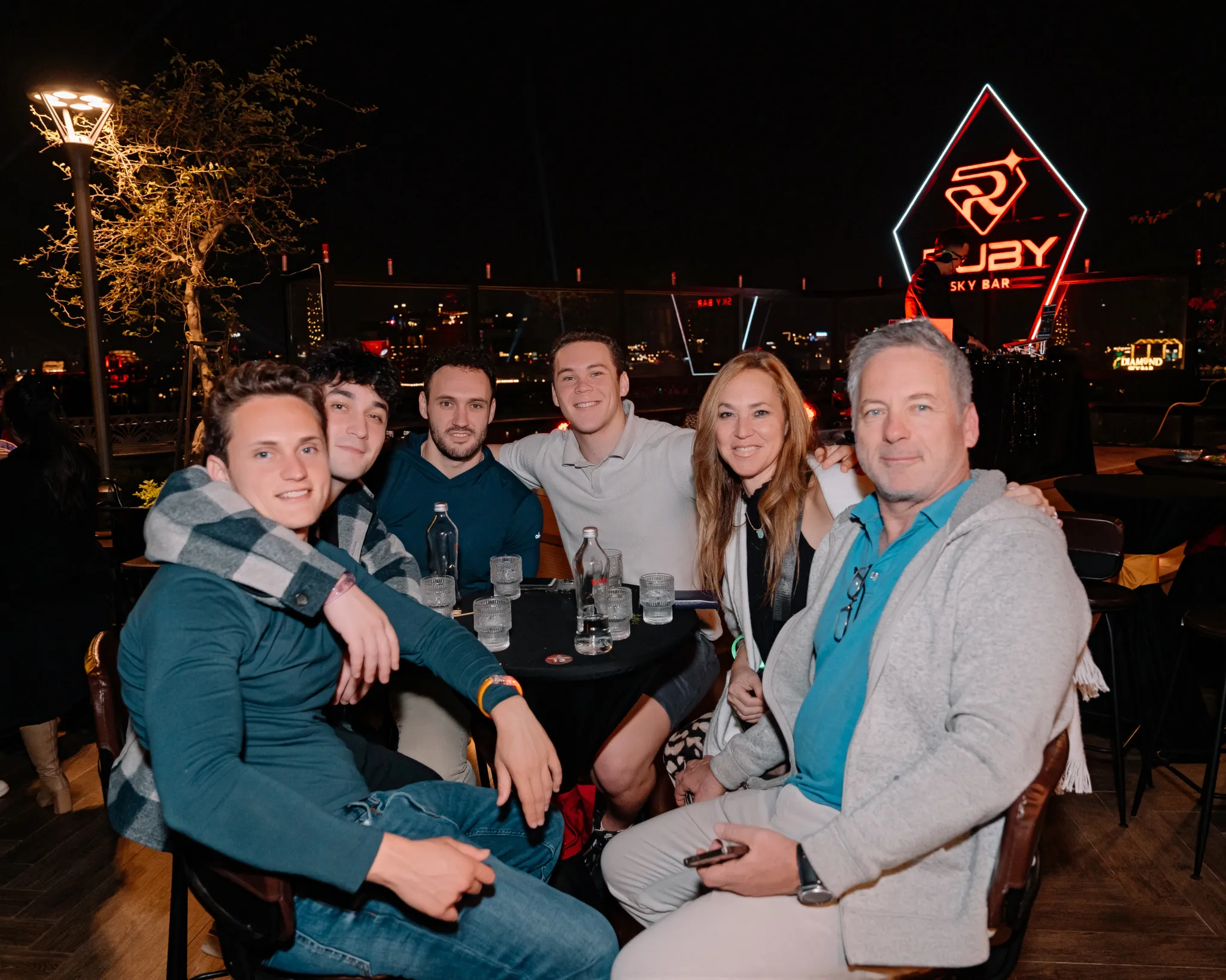 Enjoy the countdown moment to 2026 at Ruby Sky Bar